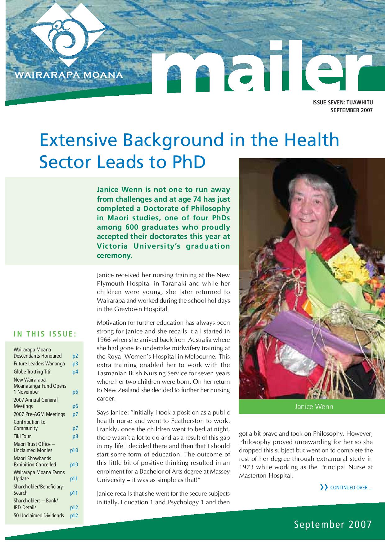 Issue 7 September 2007