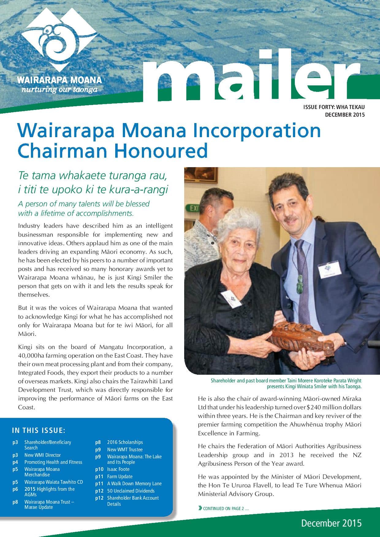 Issue 40 November 2015