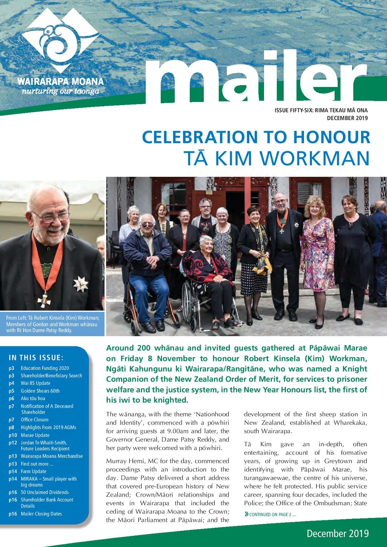 Issue 56 December 2019