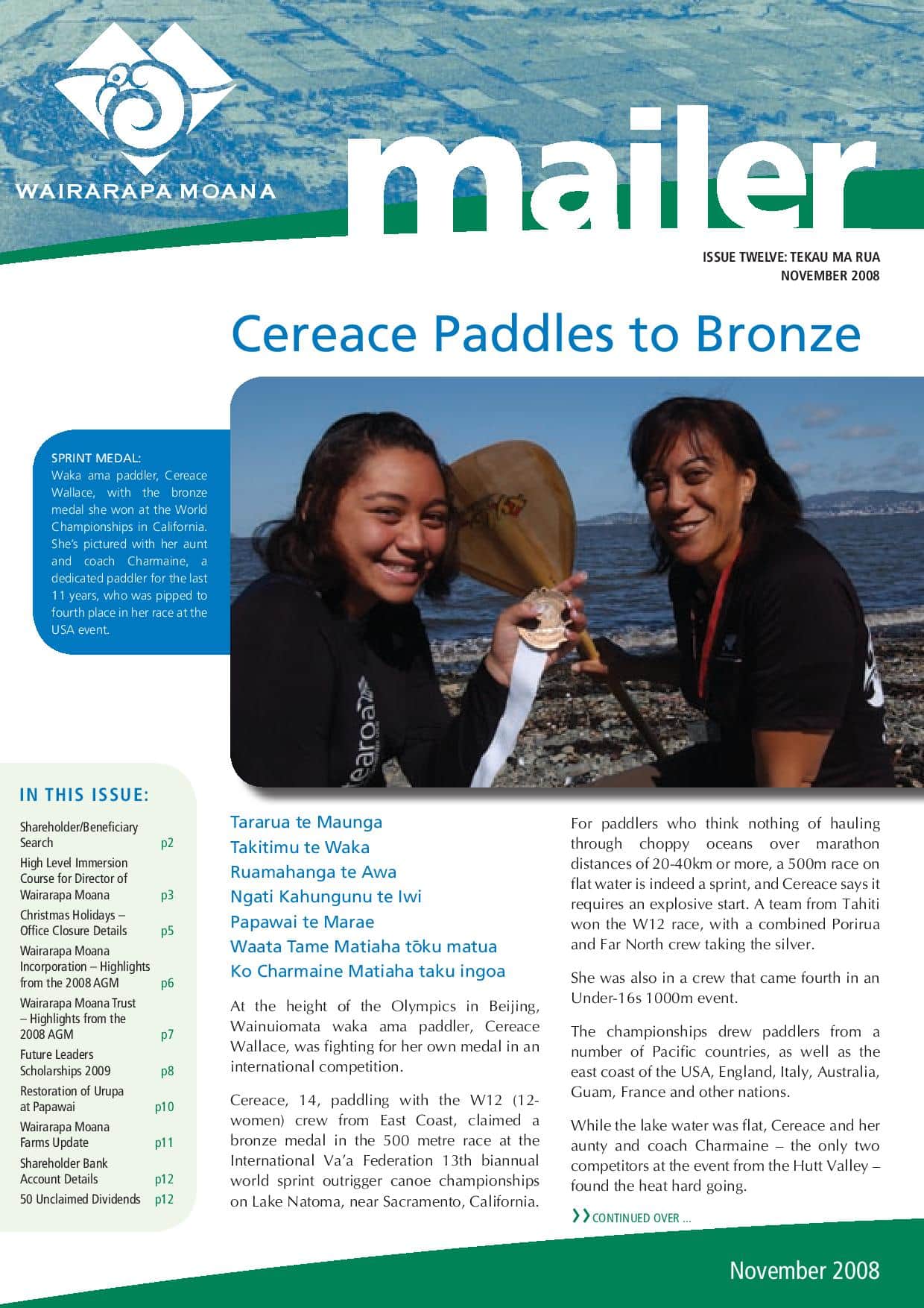 Issue 12 November 2008