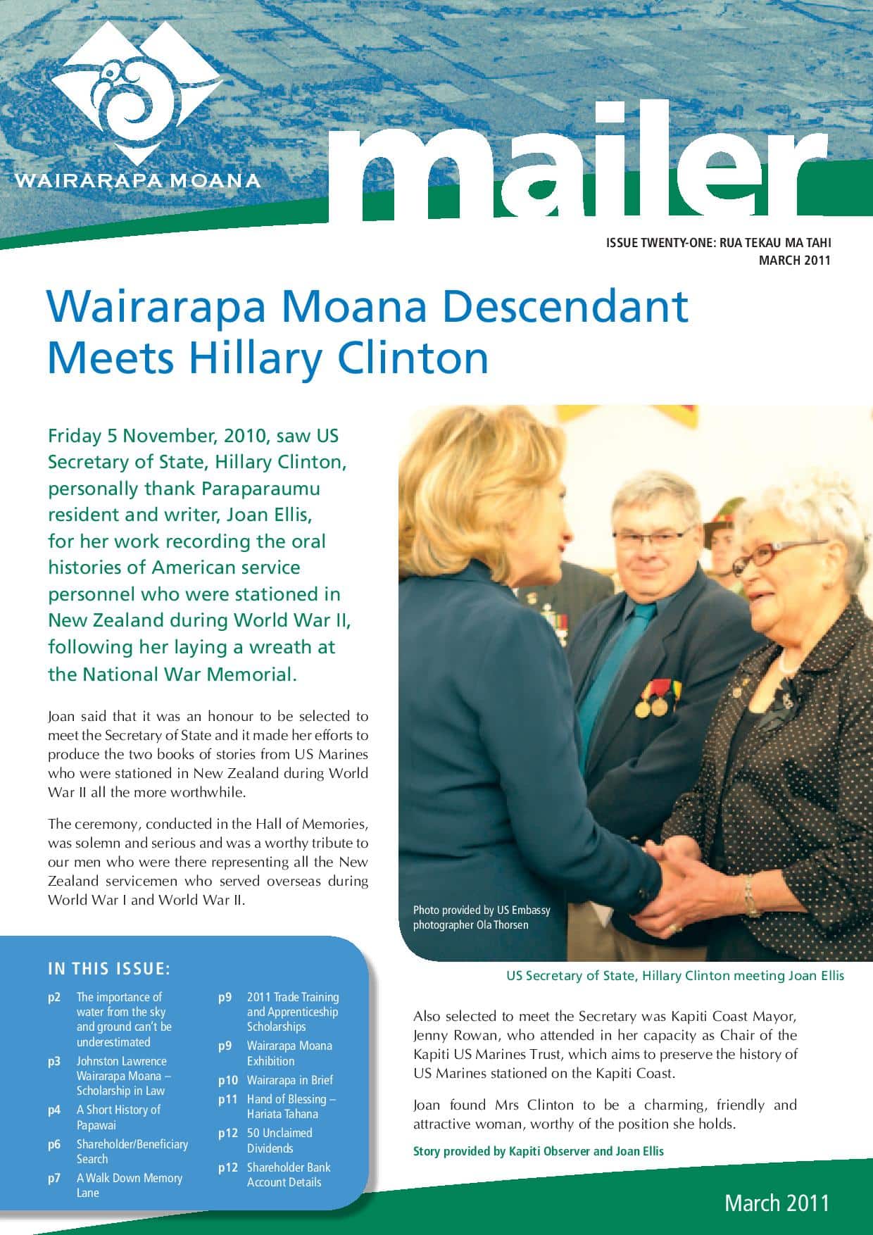 Issue 21 March 2011