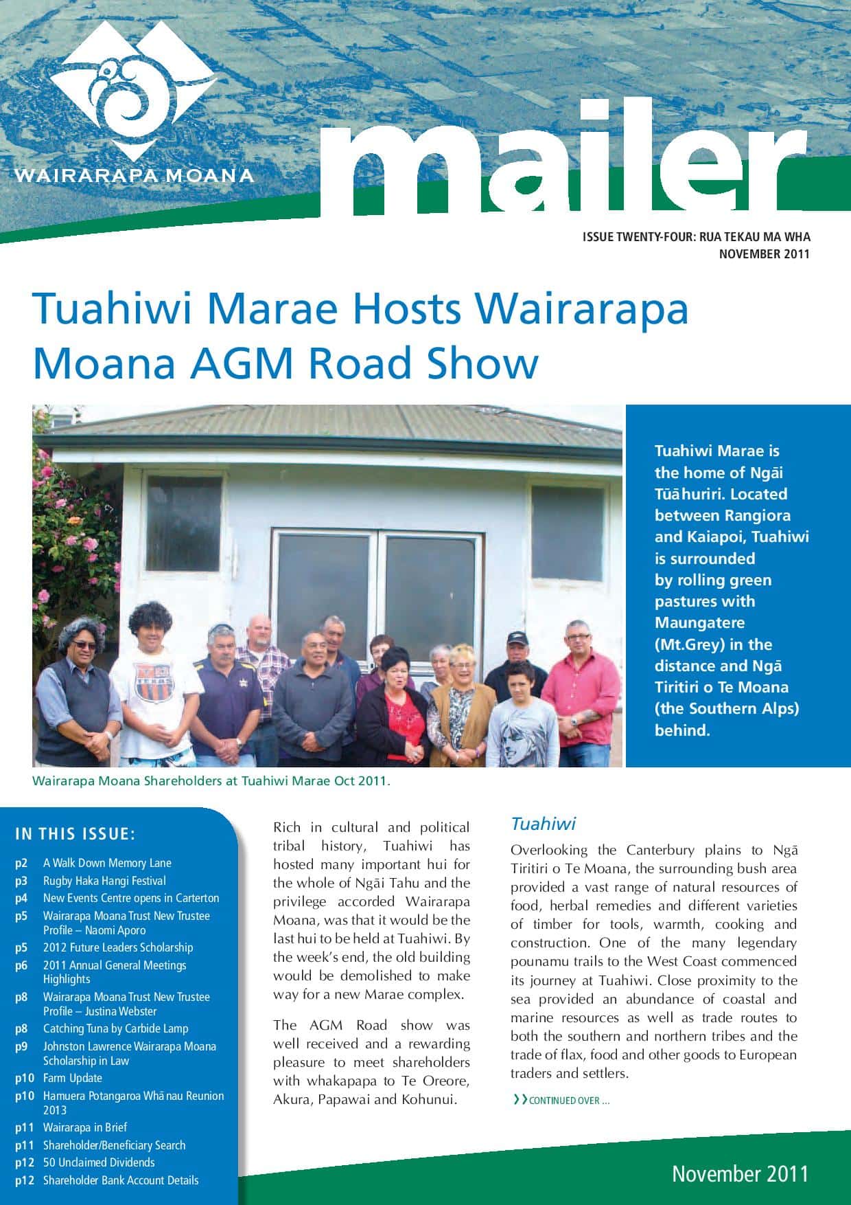 Issue 24 November 2011