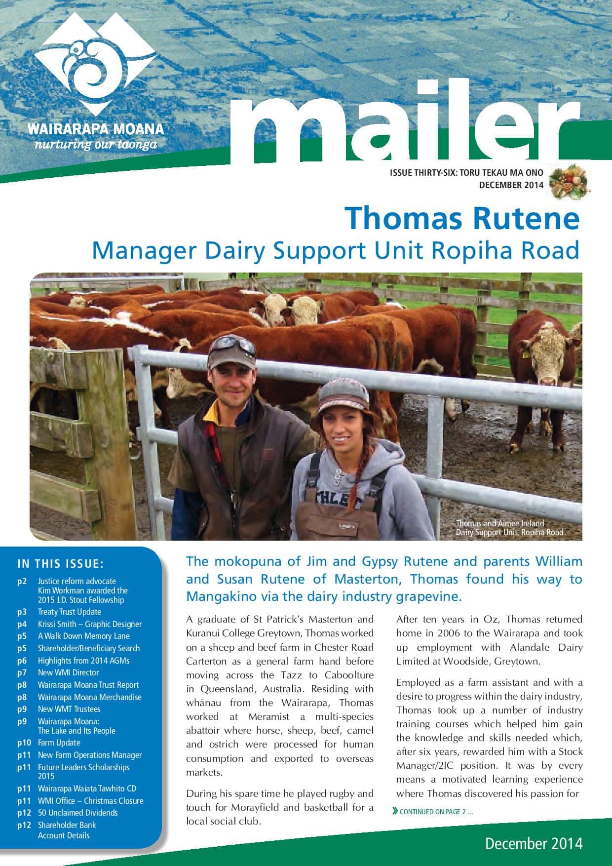 Issue 36 December 2014