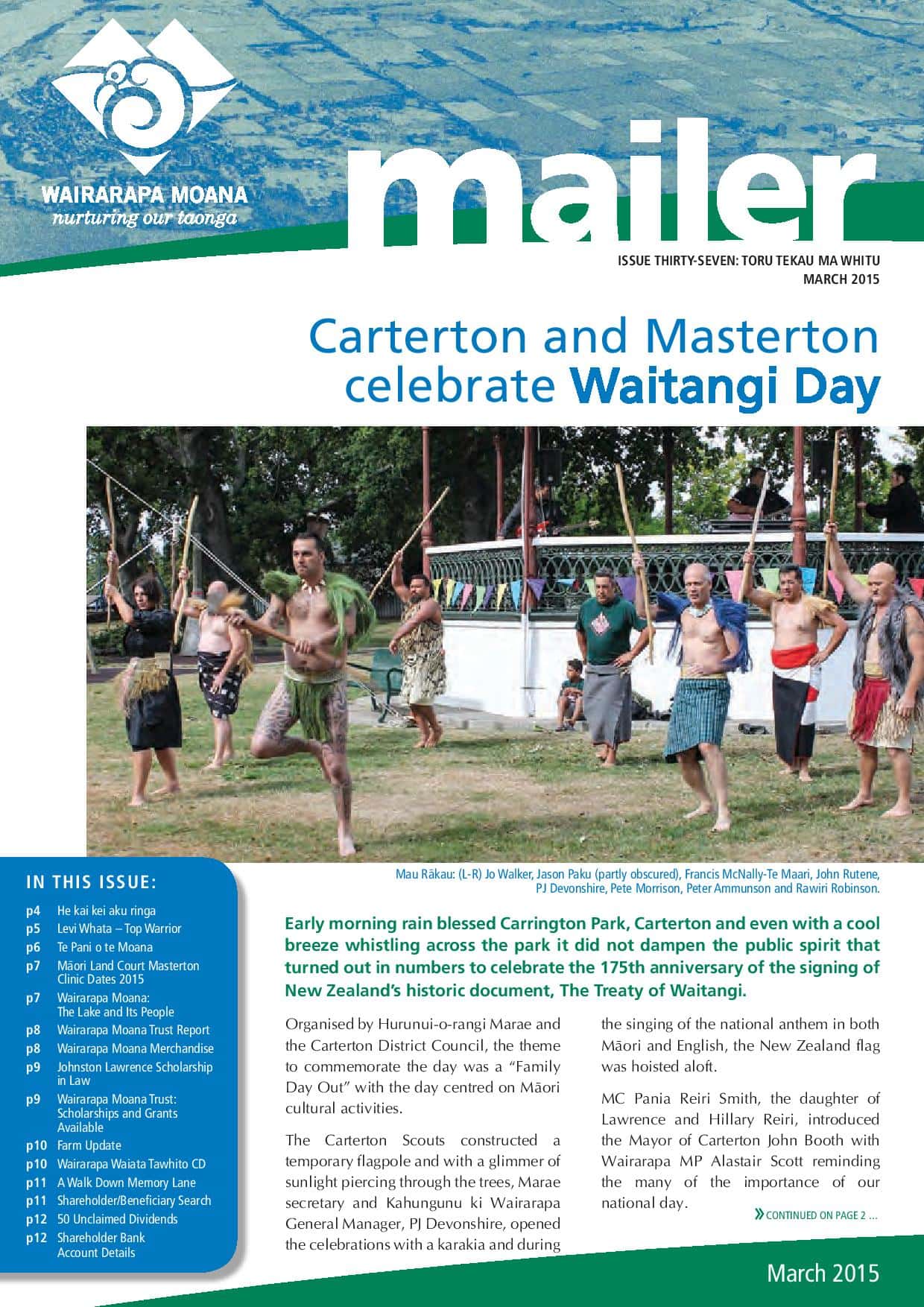 Issue 37 March 2015