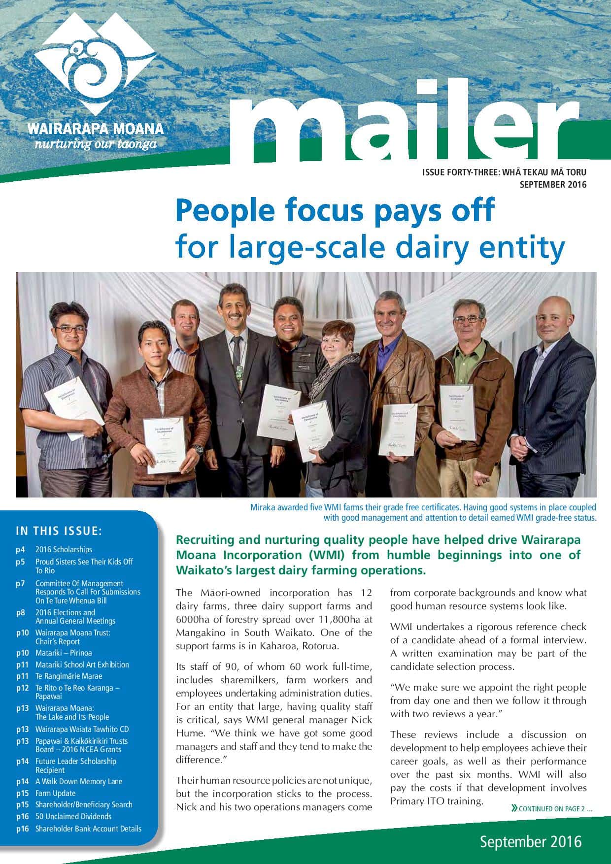 Issue 43 August 2016