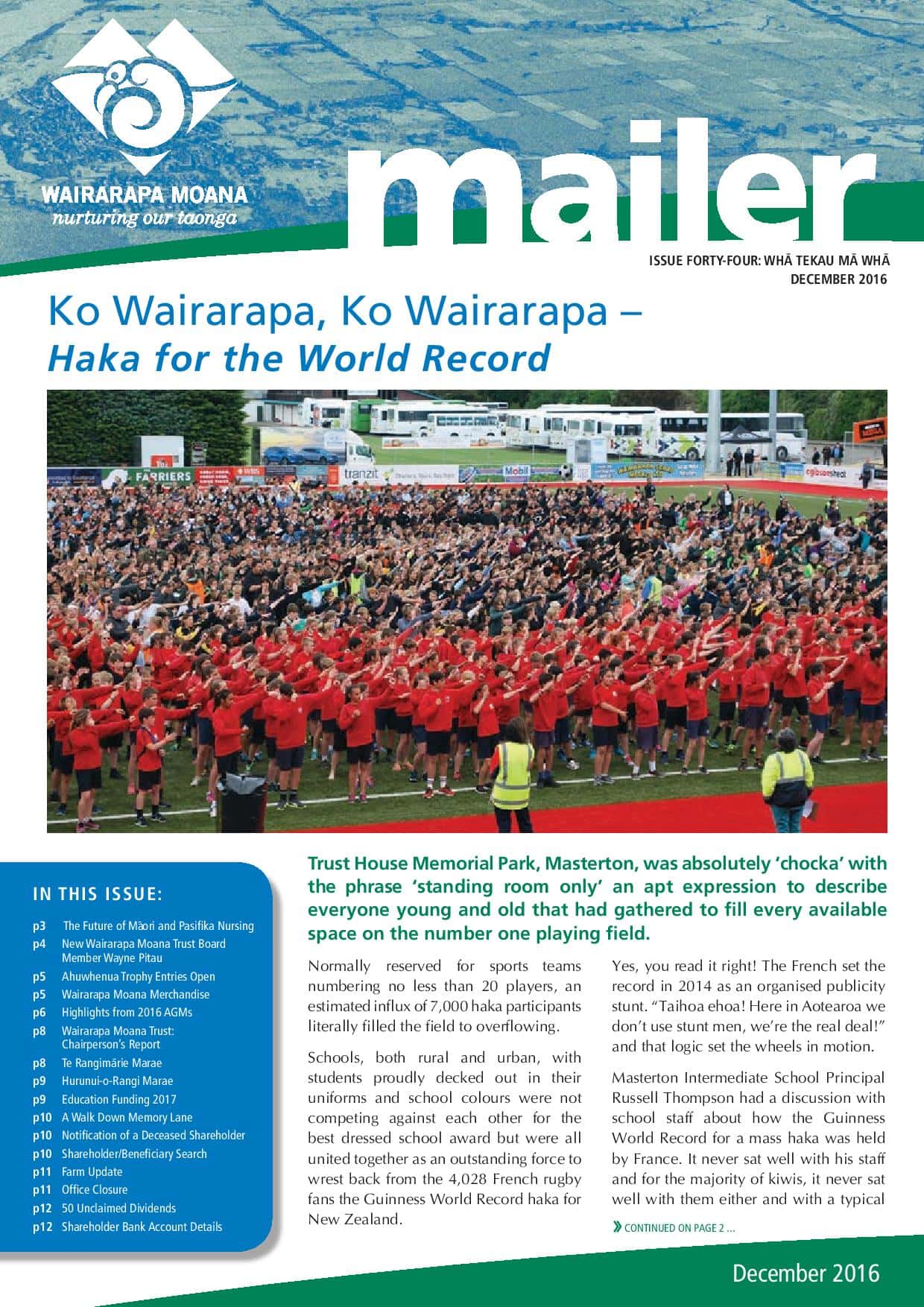 Issue 44 December 2016