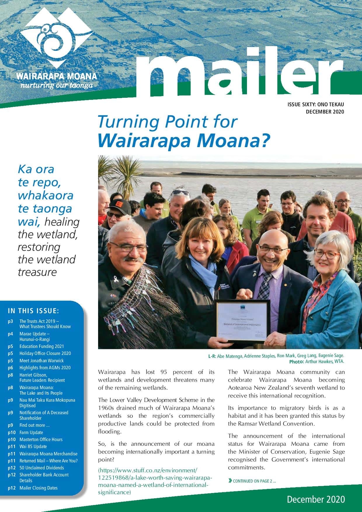 Issue 60 December 2020