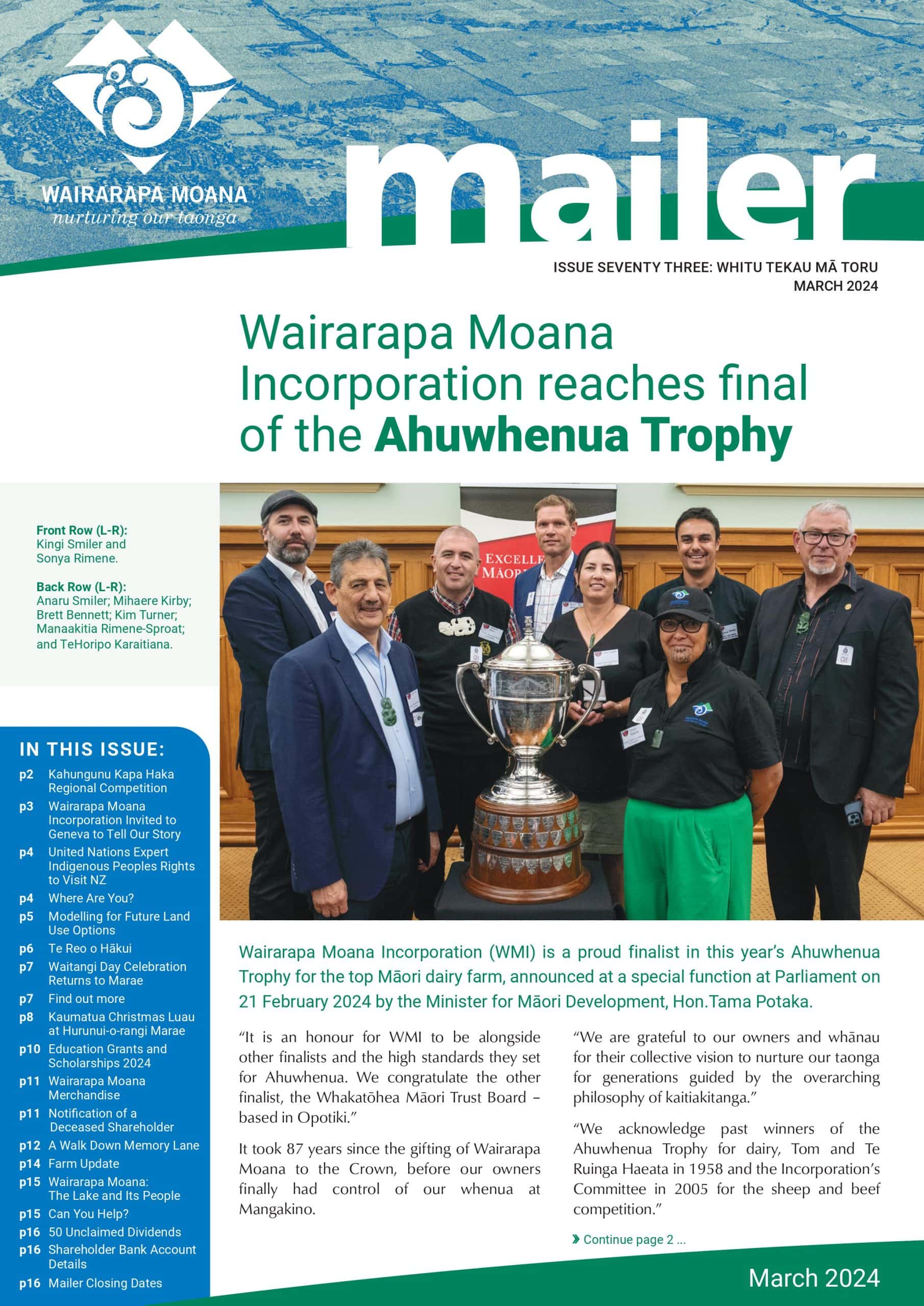 Issue 73 March 2024