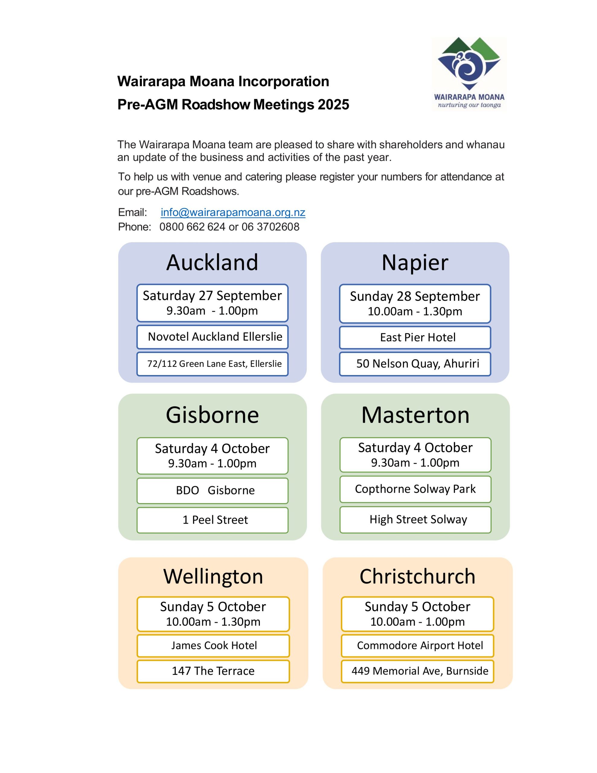 2025 Roadshow panui for website